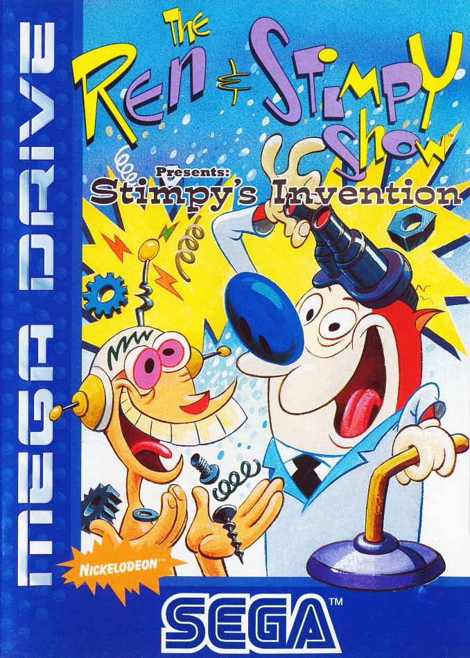 Ren and Stimpy Show, The – Stimpy’s Invention (SEGA Mega Drive) No Manual