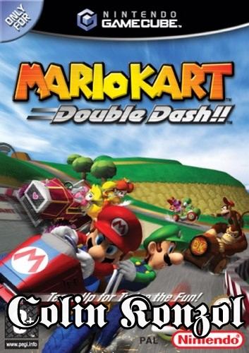 Mario Kart Double Dash!! (GameCube) Német borító, Választható Angol nyelvvel, no manual