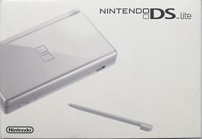 Nintendo DS Lite Fehér sérült-dobozos komplett, ajándék tokkal
