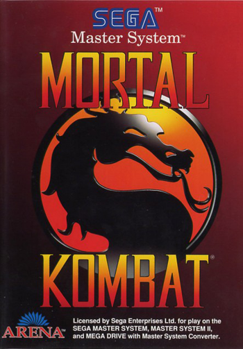 Mortal Kombat SEGA Master System (no manual)