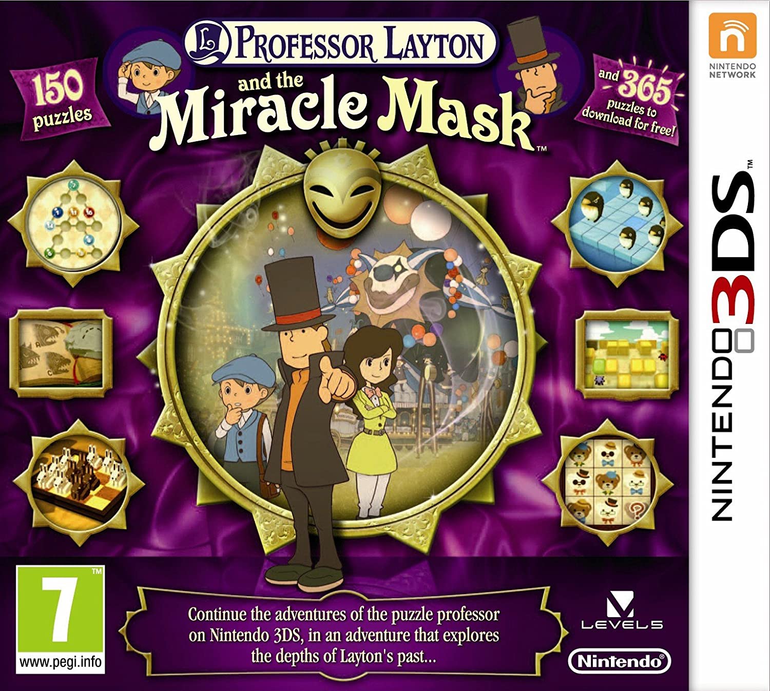 Professor Layton And The Miracle Mask (3DS)