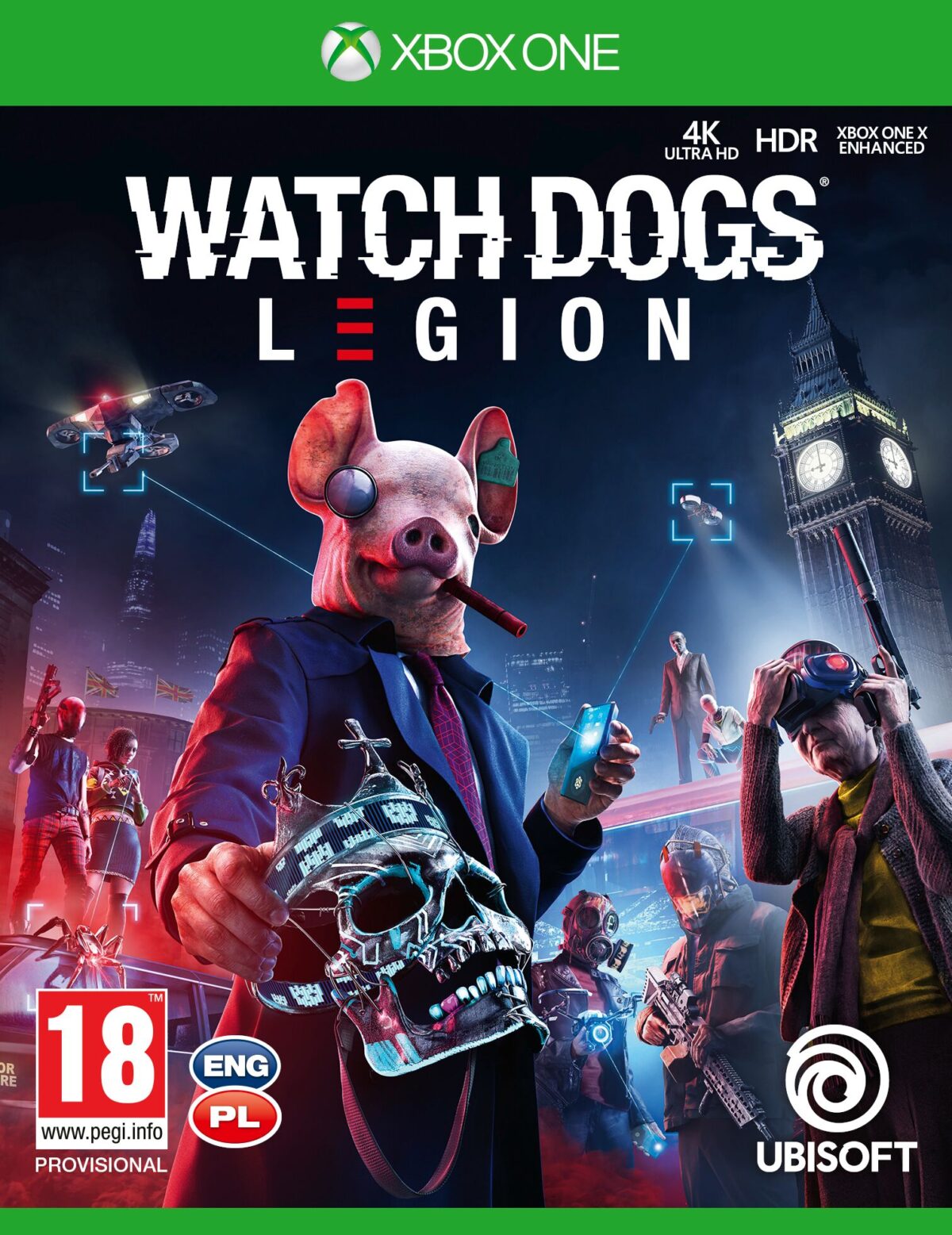 Watch Dogs Legion (Új) (XBOX One-Series X)