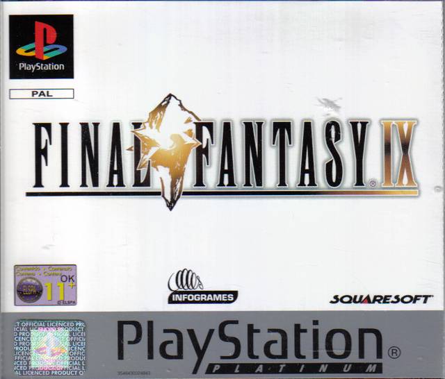 Final Fantasy IX (platinum) Német (kézi könyv nélkül)