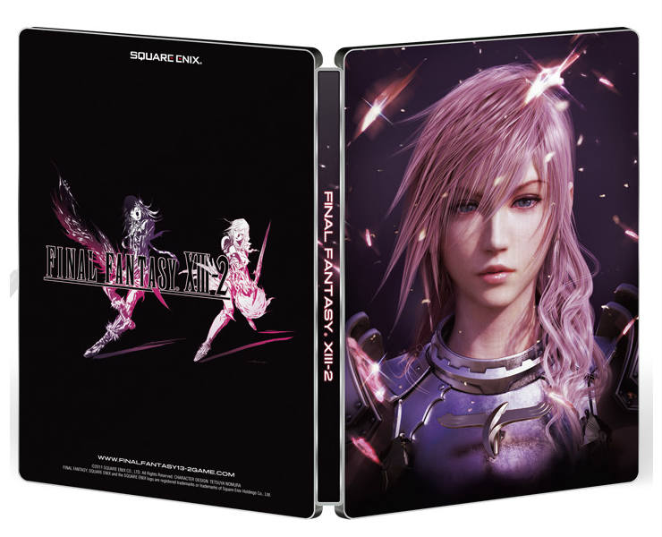 Final fantasy XIII-2 Pre order Steelbook (USK) játékkal