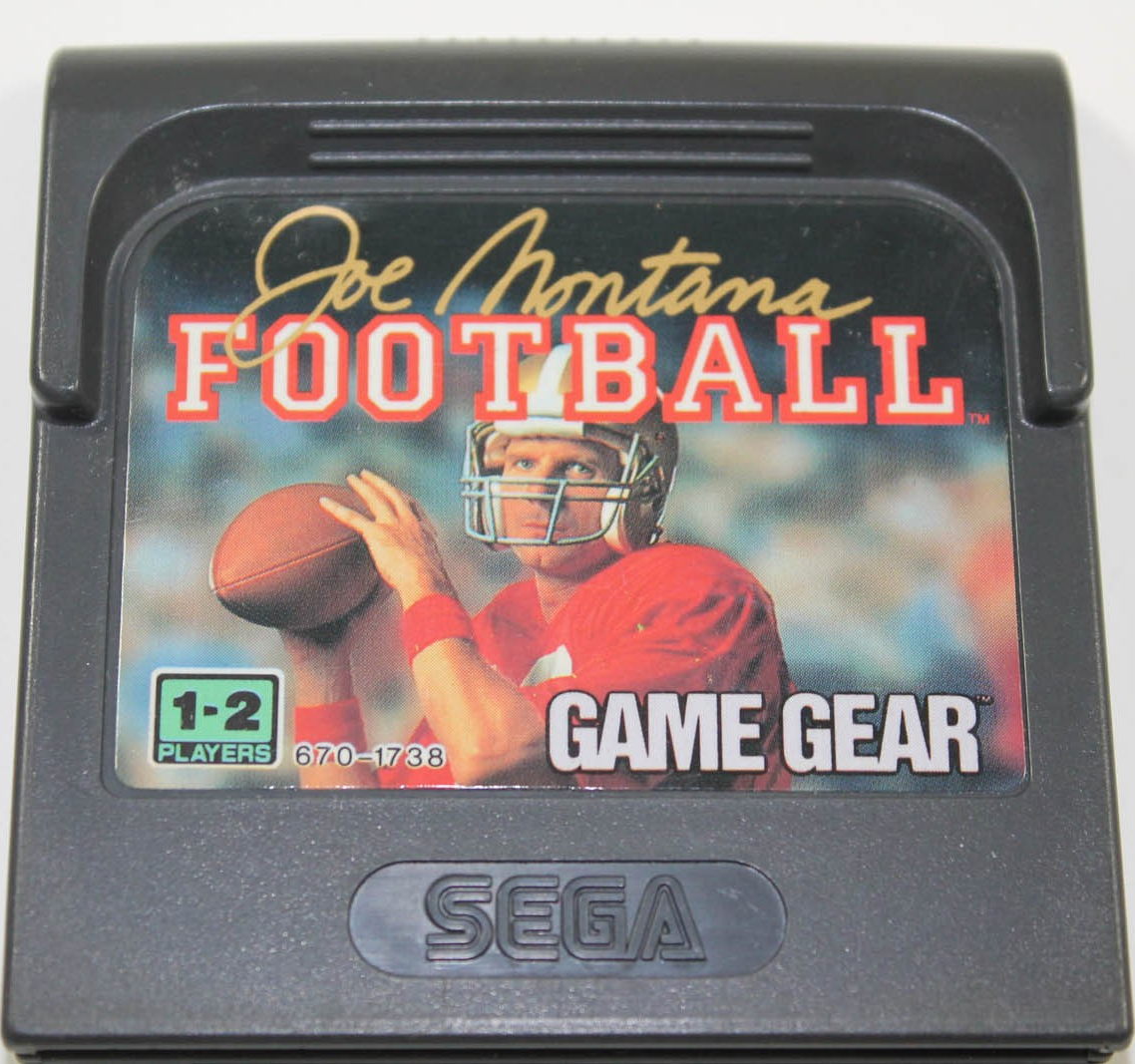 (Sega Game Gear) Joe Montana Football (CTR)