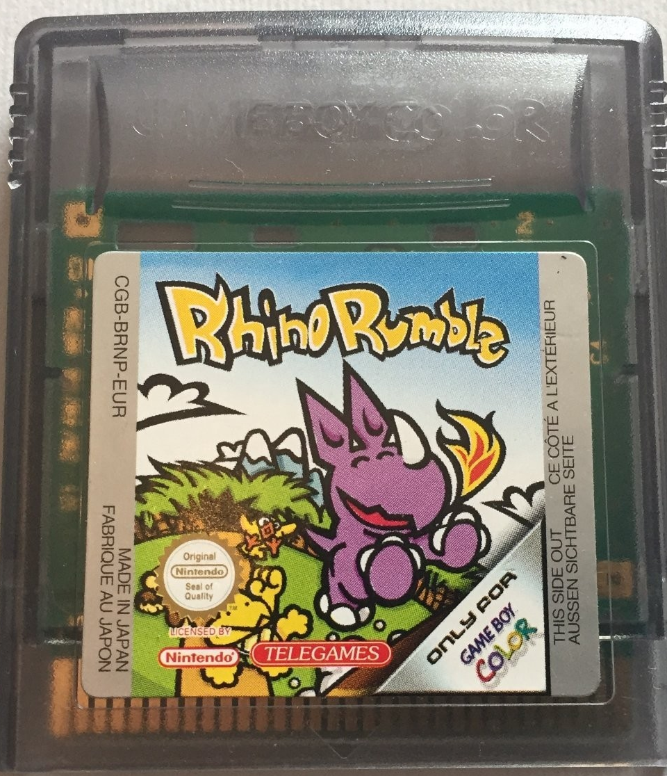 Rhino Rumble (Game Boy Color)  (CGB-BRNP-EUR) CTR