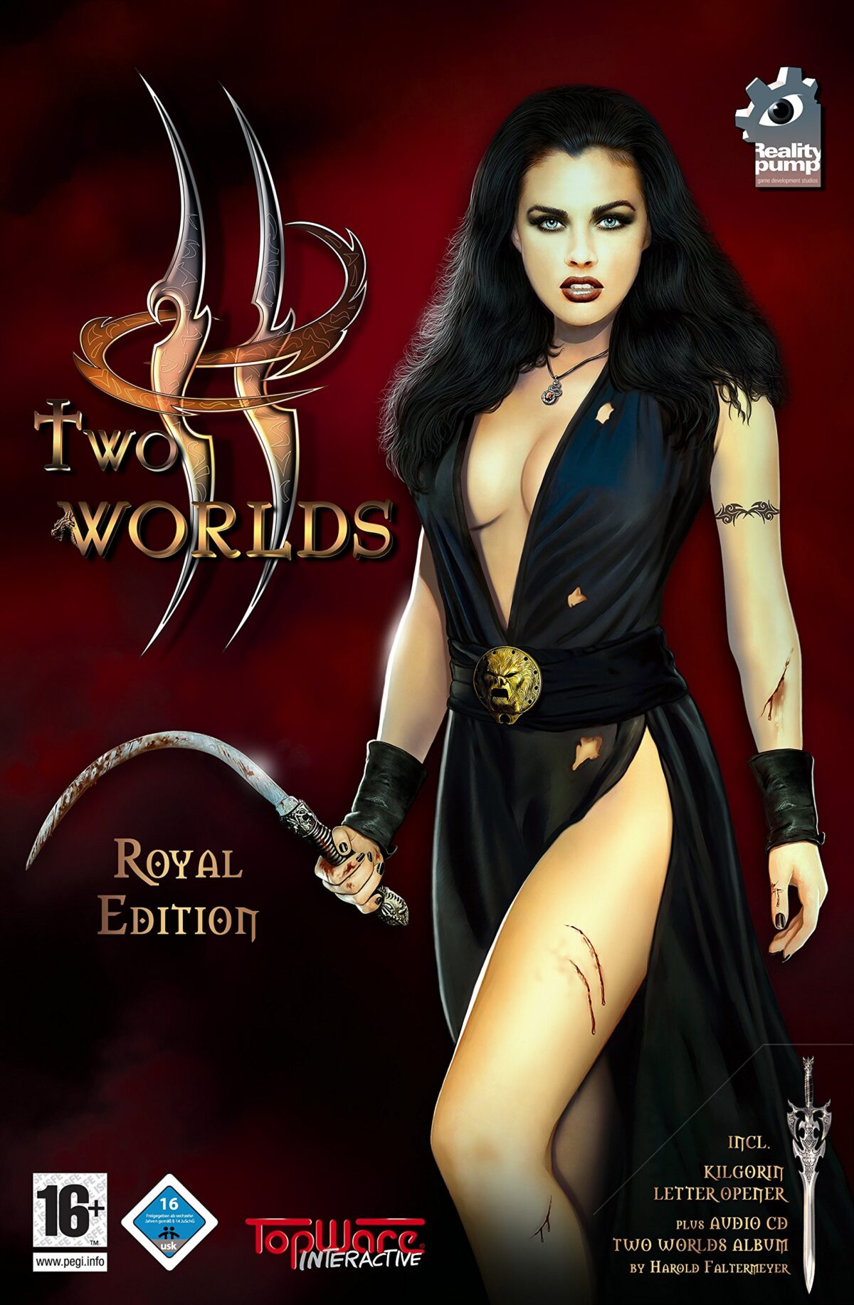 Two Worlds Royal Edition (A póló hiányzik, bontatlan kártyákkal)