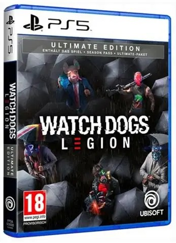 Watch Dogs Legion Ultimate Edition dobozban ( A kódok nem élnek)
