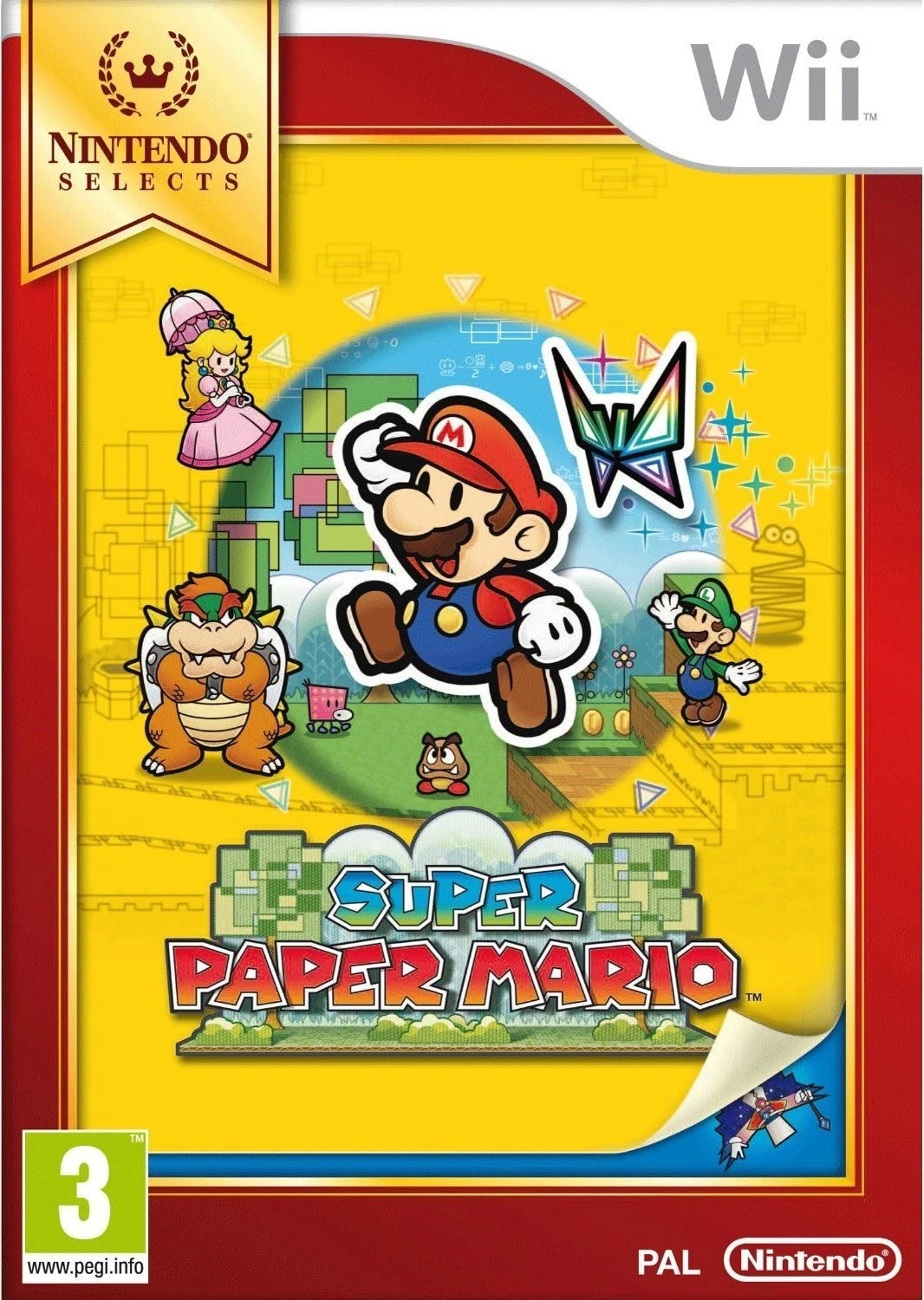 Feature image Super Paper Mario (USK) Nintendo Selects
